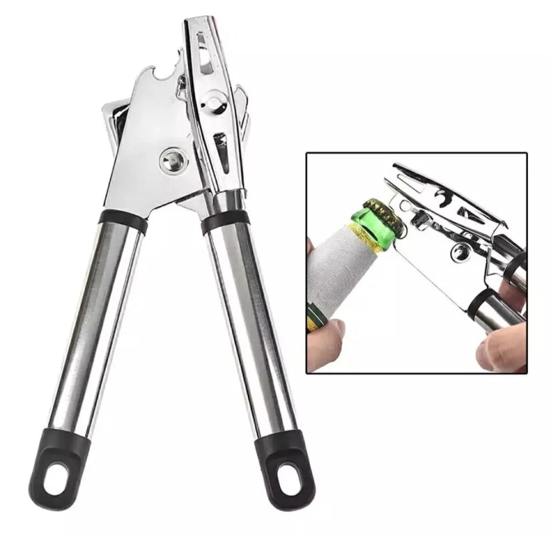 Tin cutter, Bottle opener, multifunctional stainless steel tin opener